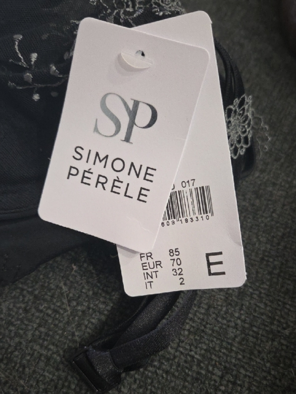 Simone Pérèle Black Lace Bra with Tags